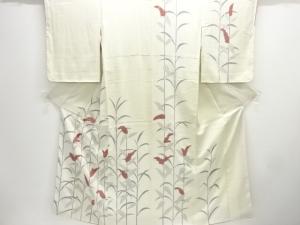 草葉模様訪問着